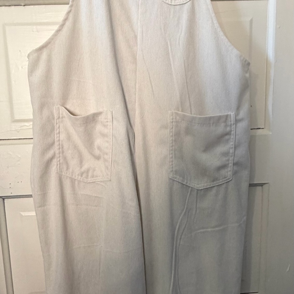 SHEIN Light Beige Jumpsuit with Pockets